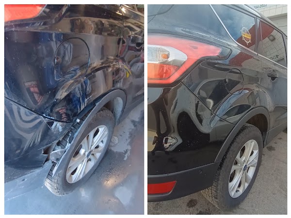 Auto Paint Saint before and after