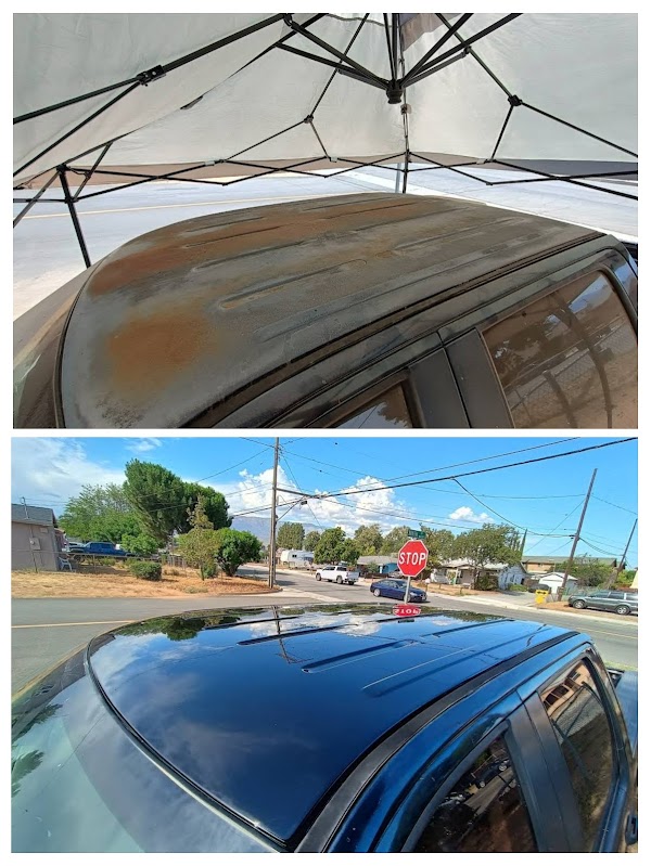 Auto Paint Saint before and after