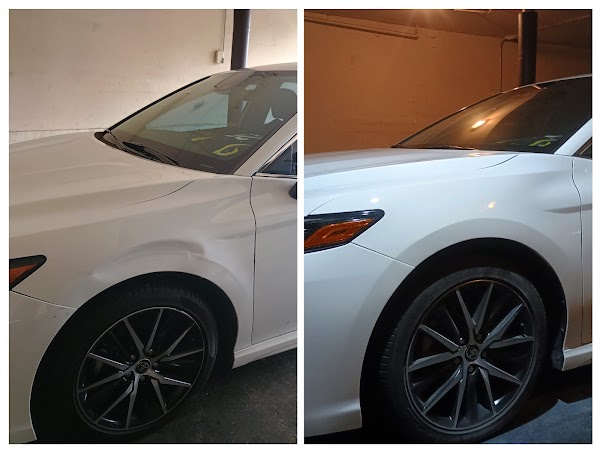 Auto Paint Saint before and after