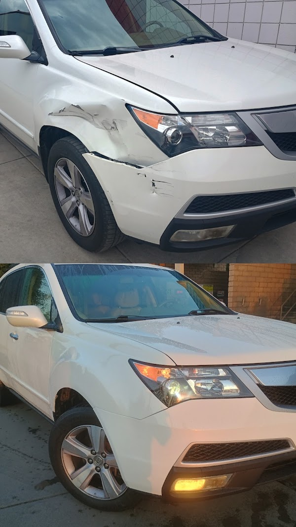 Auto Paint Saint before and after