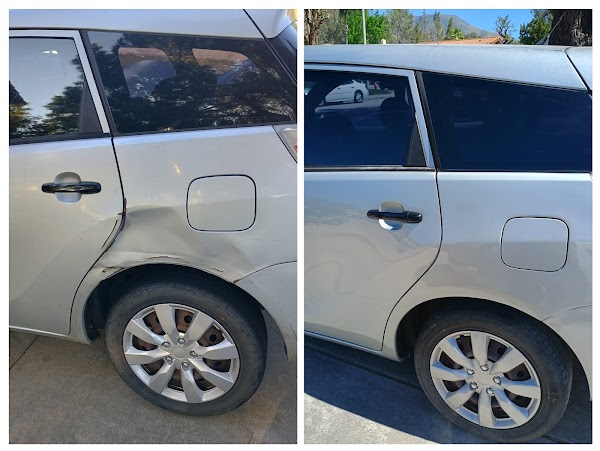 Auto Paint Saint before and after