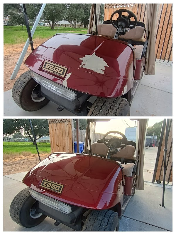 Auto Paint Saint before and after